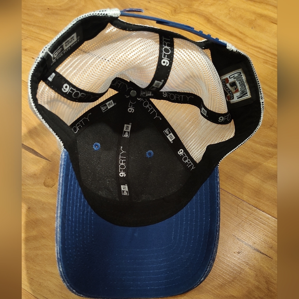 Montreal Expos MLB Blue New Era 9Fifty Cooperstown Collection Snapback Hat - Picture 6 of 6